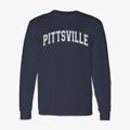Pittsville Elementary School Varsity Arch Classic Long Sleeve T-Shirt additional view 1