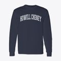 Howell Cheney Regional Vocational Tech Varsity Arch Classic Long Sleeve T-Shirt additional view 1