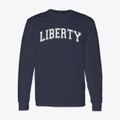 Liberty School Of Christian Education Varsity Arch Classic Long Sleeve T-Shirt additional view 1