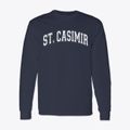 Saint Casimir Parish High School Varsity Arch Classic Long Sleeve T-Shirt additional view 1