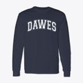 Dawes Elementary School Varsity Arch Classic Long Sleeve T-Shirt additional view 1