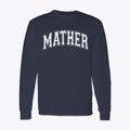 Mather High School Varsity Arch Classic Long Sleeve T-Shirt additional view 1