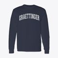 Graettinger School Varsity Arch Classic Long Sleeve T-Shirt additional view 1