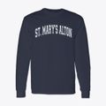 St. Mary's Alton Varsity Arch Classic Long Sleeve T-Shirt additional view 1