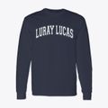 Luray Lucas Elementary School Varsity Arch Classic Long Sleeve T-Shirt additional view 1