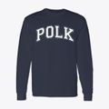 Polk Elementary School Varsity Arch Classic Long Sleeve T-Shirt additional view 1