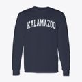 Kalamazoo Christian East Elementary Varsity Arch Classic Long Sleeve T-Shirt additional view 1