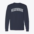 Meadowbrook Elementary School Varsity Arch Classic Long Sleeve T-Shirt additional view 1