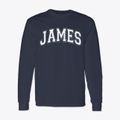 James A Garfield Elementary School Varsity Arch Classic Long Sleeve T-Shirt additional view 1