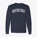 Martins Ferry Middle School Varsity Arch Classic Long Sleeve T-Shirt additional view 1