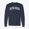 Anton Grdina School Varsity Arch Classic Long Sleeve T-Shirt additional view 1