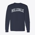 Hilldale Middle School Varsity Arch Classic Long Sleeve T-Shirt additional view 1