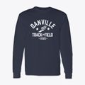 Danville High School Track and Field Classic Long Sleeve T-Shirt additional view 1