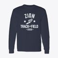 Zion Lutheran School Track and Field Classic Long Sleeve T-Shirt additional view 1
