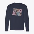 Wyoming Pastel Classic Long Sleeve T-Shirt additional product view 1