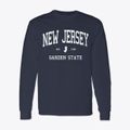 New Jersey Slogan Classic Long Sleeve T-Shirt additional view 1
