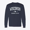 Wisconsin Slogan Classic Long Sleeve T-Shirt additional view 1
