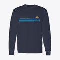 Hernando Beach Florida Water View Classic Long Sleeve T-Shirt additional product view 1