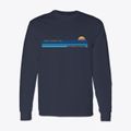 Northampton Pennsylvania Water View Classic Long Sleeve T-Shirt additional view 1