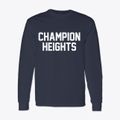 Champion Heights Ohio Classic Block Classic Long Sleeve T-Shirt additional view 1