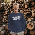 Champion Heights Ohio Classic Block Classic Long Sleeve T-Shirt additional view 2
