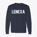 Lenexa Kansas Classic Block Classic Long Sleeve T-Shirt additional product view 1