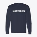 Harrisburg Pennsylvania Classic Block Classic Long Sleeve T-Shirt additional view 1