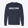 Middletown Ohio Classic Block Classic Long Sleeve T-Shirt additional view 1