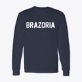 Brazoria Texas Classic Block Classic Long Sleeve T-Shirt additional product view 1