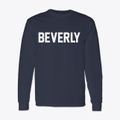 Beverly Massachusetts Classic Block Classic Long Sleeve T-Shirt additional product view 1