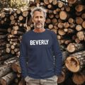 Beverly Massachusetts Classic Block Classic Long Sleeve T-Shirt additional product view 2