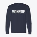Monroe Utah Classic Block Classic Long Sleeve T-Shirt additional product view 1