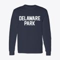 Delaware Park New Jersey Classic Block Classic Long Sleeve T-Shirt additional view 1