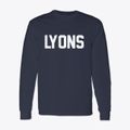 Lyons Ohio Classic Block Classic Long Sleeve T-Shirt additional view 1