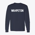 Wahpeton Iowa Classic Block Classic Long Sleeve T-Shirt additional view 1