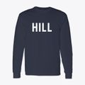 Hill Wisconsin Classic Block Classic Long Sleeve T-Shirt additional view 1