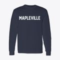 Mapleville Maryland Classic Block Classic Long Sleeve T-Shirt additional view 1