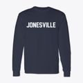 Jonesville Indiana Classic Block Classic Long Sleeve T-Shirt additional view 1