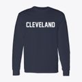 Cleveland Ohio Classic Block Classic Long Sleeve T-Shirt additional view 1