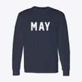 May Oklahoma Classic Block Classic Long Sleeve T-Shirt additional view 1