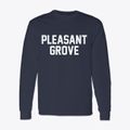 Pleasant Grove Alabama Classic Block Classic Long Sleeve T-Shirt additional view 1