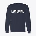 Bayonne New Jersey Classic Block Classic Long Sleeve T-Shirt additional view 1