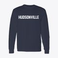 Hudsonville Michigan Classic Block Classic Long Sleeve T-Shirt additional view 1