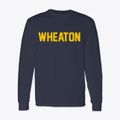 Wheaton Illinois Classic Block Classic Long Sleeve T-Shirt additional view 1