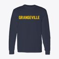 Grangeville Idaho Classic Block Classic Long Sleeve T-Shirt additional view 1