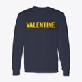 Valentine Nebraska Classic Block Classic Long Sleeve T-Shirt additional view 1