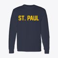 St. Paul Missouri Classic Block Classic Long Sleeve T-Shirt additional view 1