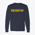 Rochester Vermont Classic Block Classic Long Sleeve T-Shirt additional view 1