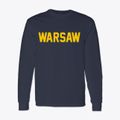 Warsaw Ohio Classic Block Classic Long Sleeve T-Shirt additional view 1