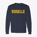 Roselle New Jersey Classic Block Classic Long Sleeve T-Shirt additional view 1
